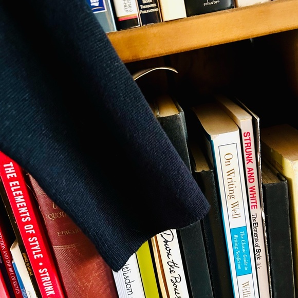 Hanna Andersson NWT Black White Floral Embroidery Milano Sweater Dress 10 EU 140 - Picture 6 of 9